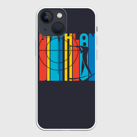 Чехол для iPhone 13 mini с принтом Радужный спорт в Тюмени,  |  | biathlon | биатлон | гонка | зимний | кубок мира | олимпиада | спринт | чемпионат | чемпионат мира | эстафета