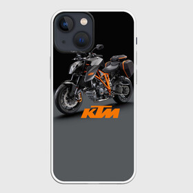Чехол для iPhone 13 mini с принтом KTM 4 в Тюмени,  |  | ktm | moto | катээм | ктм | мото | мотоцикл | мотоциклы