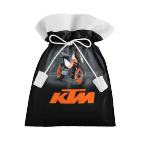 Подарочный 3D мешок с принтом KTM 2 в Тюмени, 100% полиэстер | Размер: 29*39 см | ktm | moto | катээм | ктм | мото | мотоцикл | мотоциклы