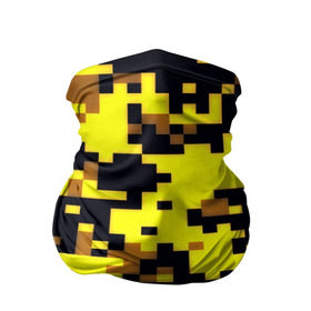 Бандана-труба 3D с принтом Пиксели в Тюмени, 100% полиэстер, ткань с особыми свойствами — Activecool | плотность 150‒180 г/м2; хорошо тянется, но сохраняет форму | военная тематика | камуфляж | милитари