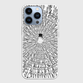 Чехол для iPhone 13 Pro с принтом Хатифнатты в Тюмени,  |  | moomins | мумми тролль | папа