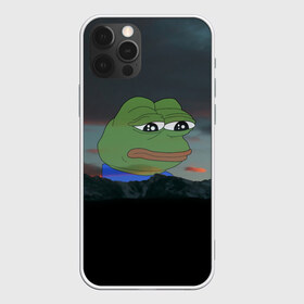 Чехол для iPhone 12 Pro Max с принтом Sad frog в Тюмени, Силикон |  | Тематика изображения на принте: pepe | пепе