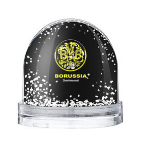 Снежный шар с принтом Borussia Dortmund в Тюмени, Пластик | Изображение внутри шара печатается на глянцевой фотобумаге с двух сторон | боруссия | дортмунд