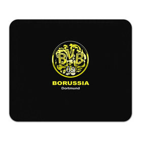 Коврик прямоугольный с принтом Borussia Dortmund в Тюмени, натуральный каучук | размер 230 х 185 мм; запечатка лицевой стороны | Тематика изображения на принте: боруссия | дортмунд