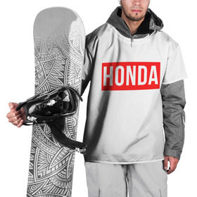 Накидка на куртку 3D с принтом Для мотолюбителей в Тюмени, 100% полиэстер |  | Тематика изображения на принте: honda | мото