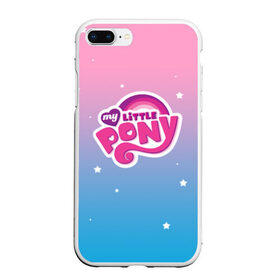Чехол для iPhone 7Plus/8 Plus матовый с принтом My Little Pony в Тюмени, Силикон | Область печати: задняя сторона чехла, без боковых панелей | dash | rainbow