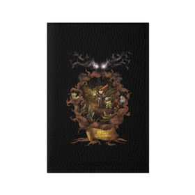 Обложка для паспорта матовая кожа с принтом По ту сторону изгороди в Тюмени, натуральная матовая кожа | размер 19,3 х 13,7 см; прозрачные пластиковые крепления | garden | over | wall