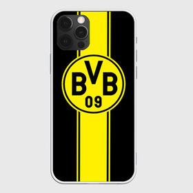 Чехол для iPhone 12 Pro Max с принтом BVB в Тюмени, Силикон |  | Тематика изображения на принте: borussia dortmund | боруссия дортмунд | бундеслига | германия | футбол | футболист