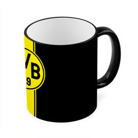 Кружка 3D с принтом BVB в Тюмени, керамика | ёмкость 330 мл | borussia dortmund | боруссия дортмунд | бундеслига | германия | футбол | футболист