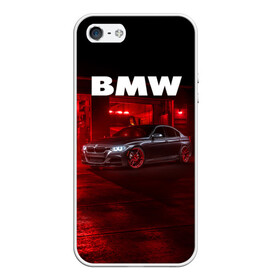 Чехол для iPhone 5/5S матовый с принтом BMW в Тюмени, Силикон | Область печати: задняя сторона чехла, без боковых панелей | bmw | авто | автомобиль | бмв | бумер | водитель | гараж | машина | тачка
