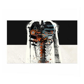 Бумага для упаковки 3D с принтом Three Days Grace в Тюмени, пластик и полированная сталь | круглая форма, металлическое крепление в виде кольца | alternative | rock | three days grace | альтернатива | рок