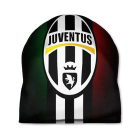 Шапка 3D с принтом Juventus FC в Тюмени, 100% полиэстер | универсальный размер, печать по всей поверхности изделия | juve | италия | клуб | фк | футбол | футбольный | ювентус