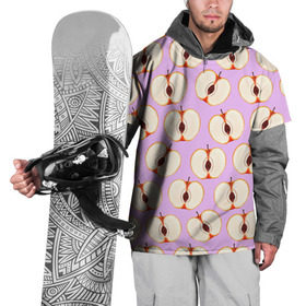 Накидка на куртку 3D с принтом Молодильные яблочки в Тюмени, 100% полиэстер |  | life in da trash | vogue | алена двойченкова | вог | двойченкова | егор дружинин | мига | мигель | молодильные яблочки | персики | танцы | танцы на тнт | тнт | яблоки | яблочки