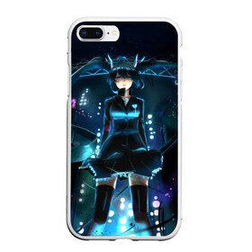 Чехол для iPhone 7Plus/8 Plus матовый с принтом Hatsune Miku в Тюмени, Силикон | Область печати: задняя сторона чехла, без боковых панелей | hatsune miku | miku | аниме | мику | мику хацунэ