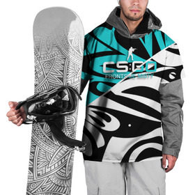 Накидка на куртку 3D с принтом cs:go - Frontside Misty Style (Снежный вихрь) в Тюмени, 100% полиэстер |  | Тематика изображения на принте: ak47 | cs | csgo | frontside | misty | вихрь | го | кс | снежный