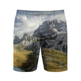 Мужские шорты 3D спортивные с принтом Свежий воздух в Тюмени,  |  | Тематика изображения на принте: горы. природа | красота | пейзаж | свежесть | скалы
