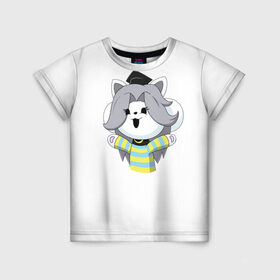 Детская футболка 3D с принтом Undertale в Тюмени, 100% гипоаллергенный полиэфир | прямой крой, круглый вырез горловины, длина до линии бедер, чуть спущенное плечо, ткань немного тянется | Тематика изображения на принте: undertale | темми | тэмми