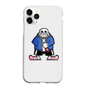 Чехол для iPhone 11 Pro матовый с принтом Undertale в Тюмени, Силикон |  | napstablook | sans | undertale