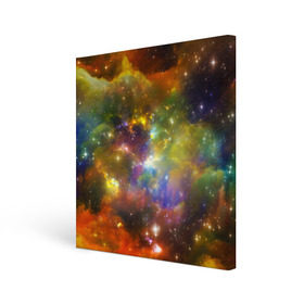 Холст квадратный с принтом Звёздный мир в Тюмени, 100% ПВХ |  | вселенная | галактика | звёзды | космическое пространство | космос | созвездие