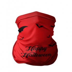 Бандана-труба 3D с принтом Halloween в Тюмени, 100% полиэстер, ткань с особыми свойствами — Activecool | плотность 150‒180 г/м2; хорошо тянется, но сохраняет форму | cat | dark | halloween | вамп | вампир | ведьма | готика | кот | кошка | магия | ночь | тыква | хэллоуин
