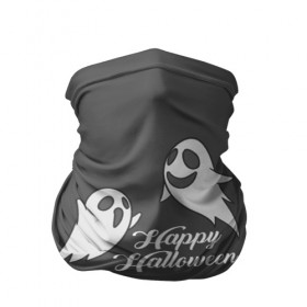Бандана-труба 3D с принтом Halloween в Тюмени, 100% полиэстер, ткань с особыми свойствами — Activecool | плотность 150‒180 г/м2; хорошо тянется, но сохраняет форму | cat | dark | halloween | вамп | вампир | ведьма | готика | кот | кошка | магия | ночь | тыква | хэллоуин