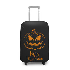 Чехол для чемодана 3D с принтом Halloween в Тюмени, 86% полиэфир, 14% спандекс | двустороннее нанесение принта, прорези для ручек и колес | cat | dark | halloween | вамп | вампир | ведьма | готика | кот | кошка | магия | ночь | тыква | хэллоуин
