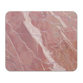Коврик прямоугольный с принтом Розовый мрамор в Тюмени, натуральный каучук | размер 230 х 185 мм; запечатка лицевой стороны | камень | мрамор | мраморный | розовый