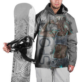 Накидка на куртку 3D с принтом Фитоняшка в Тюмени, 100% полиэстер |  | Тематика изображения на принте: fitness
