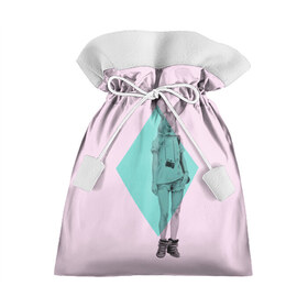 Подарочный 3D мешок с принтом Pink Rabbit в Тюмени, 100% полиэстер | Размер: 29*39 см | hipster | rabbit | swag | кролик | хипстер