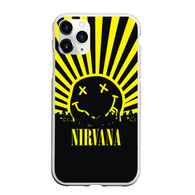 Чехол для iPhone 11 Pro матовый с принтом Nirvana в Тюмени, Силикон |  | cobain | kurt | кобейн | курт | нирвана