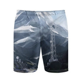 Мужские шорты 3D спортивные с принтом Горы Алтая в Тюмени,  |  | горы | пейзаж