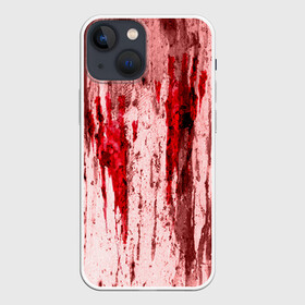 Чехол для iPhone 13 mini с принтом Отпечаток в Тюмени,  |  | halloween | helloween | кровь | ужас | хеллоин | хеллоуин | хелуин