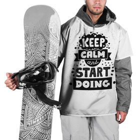 Накидка на куртку 3D с принтом Мотивация в Тюмени, 100% полиэстер |  | Тематика изображения на принте: hipster | keep calm | nature | space | swag | космос | природа | свэг | текстура | хипстер
