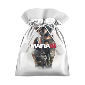 Подарочный 3D мешок с принтом Mafia 3 в Тюмени, 100% полиэстер | Размер: 29*39 см | Тематика изображения на принте: gta | mafia | гта | мафия