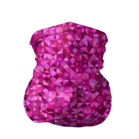 Бандана-труба 3D с принтом Квадраты и треугольники в Тюмени, 100% полиэстер, ткань с особыми свойствами — Activecool | плотность 150‒180 г/м2; хорошо тянется, но сохраняет форму | квадрат | мозаика | пиксель | треугольник | узор