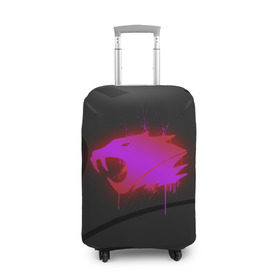 Чехол для чемодана 3D с принтом cs:go - iBUYPOWER (Black collection) в Тюмени, 86% полиэфир, 14% спандекс | двустороннее нанесение принта, прорези для ручек и колес | 2014 | cs | csgo | ibuypower | katowice | го | кс