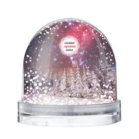 Снежный шар с принтом Лучшей тетё в Тюмени, Пластик | Изображение внутри шара печатается на глянцевой фотобумаге с двух сторон | зима | кузина | лучшая | любимая | самая лучшая | снег | тетушка | тетя