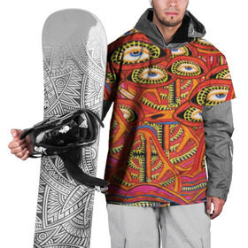 Накидка на куртку 3D с принтом Психоделичный сюр в Тюмени, 100% полиэстер |  | глаза | губы | деревья | психоделика | сюр | сюрреализм | упоротость