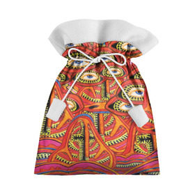 Подарочный 3D мешок с принтом Психоделичный сюр в Тюмени, 100% полиэстер | Размер: 29*39 см | глаза | губы | деревья | психоделика | сюр | сюрреализм | упоротость
