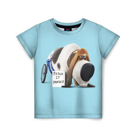 Детская футболка 3D с принтом Веселые животные в Тюмени, 100% гипоаллергенный полиэфир | прямой крой, круглый вырез горловины, длина до линии бедер, чуть спущенное плечо, ткань немного тянется | веселые животные | домашние животные | котики | кролики | мультики | прикол | прикольные надписи | собаки
