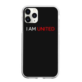 Чехол для iPhone 11 Pro матовый с принтом Manchester United team в Тюмени, Силикон |  | manchester united