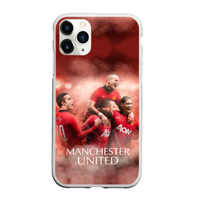 Чехол для iPhone 11 Pro матовый с принтом Manchester United в Тюмени, Силикон |  | manchester united