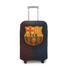 Чехол для чемодана 3D с принтом Barcelona8 в Тюмени, 86% полиэфир, 14% спандекс | двустороннее нанесение принта, прорези для ручек и колес | barcelona | football | барса | барселона | примера | футбол | чемпионат испании