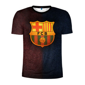 Мужская футболка 3D спортивная с принтом Barcelona8 в Тюмени, 100% полиэстер с улучшенными характеристиками | приталенный силуэт, круглая горловина, широкие плечи, сужается к линии бедра | barcelona | football | барса | барселона | примера | футбол | чемпионат испании