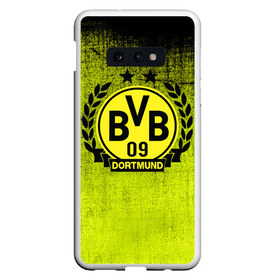 Чехол для Samsung S10E с принтом Borussia5 в Тюмени, Силикон | Область печати: задняя сторона чехла, без боковых панелей | borussia | bvb | football | боруссия | бундеслига | дортмунд | футбол | чемпионат германии