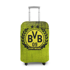 Чехол для чемодана 3D с принтом Borussia5 в Тюмени, 86% полиэфир, 14% спандекс | двустороннее нанесение принта, прорези для ручек и колес | borussia | bvb | football | боруссия | бундеслига | дортмунд | футбол | чемпионат германии