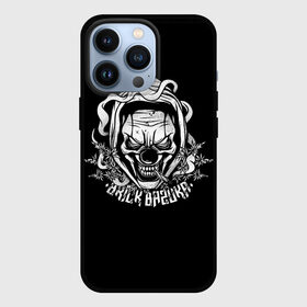 Чехол для iPhone 13 Pro с принтом Brick Bazuka в Тюмени,  |  | Тематика изображения на принте: brick bazuka | evil clown | hip hop | music | the chemodan clan | алексей алексеев | музыка | рэп | рэппер