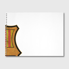 Альбом для рисования с принтом Barcelona2 в Тюмени, 100% бумага
 | матовая бумага, плотность 200 мг. | barcelona | football | барса | барселона | примера | футбол | чемпионат испании