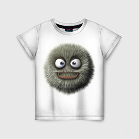 Детская футболка 3D с принтом Монстр в Тюмени, 100% гипоаллергенный полиэфир | прямой крой, круглый вырез горловины, длина до линии бедер, чуть спущенное плечо, ткань немного тянется | luxury | premium | vip | монстр | премиум | эксклюзив
