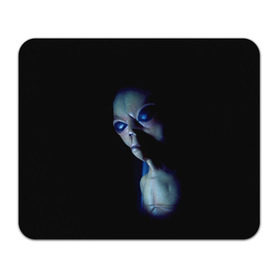 Коврик прямоугольный с принтом Галактический обитатель в Тюмени, натуральный каучук | размер 230 х 185 мм; запечатка лицевой стороны | галактика | звезды | инопланетянин | космос | нло | новинки